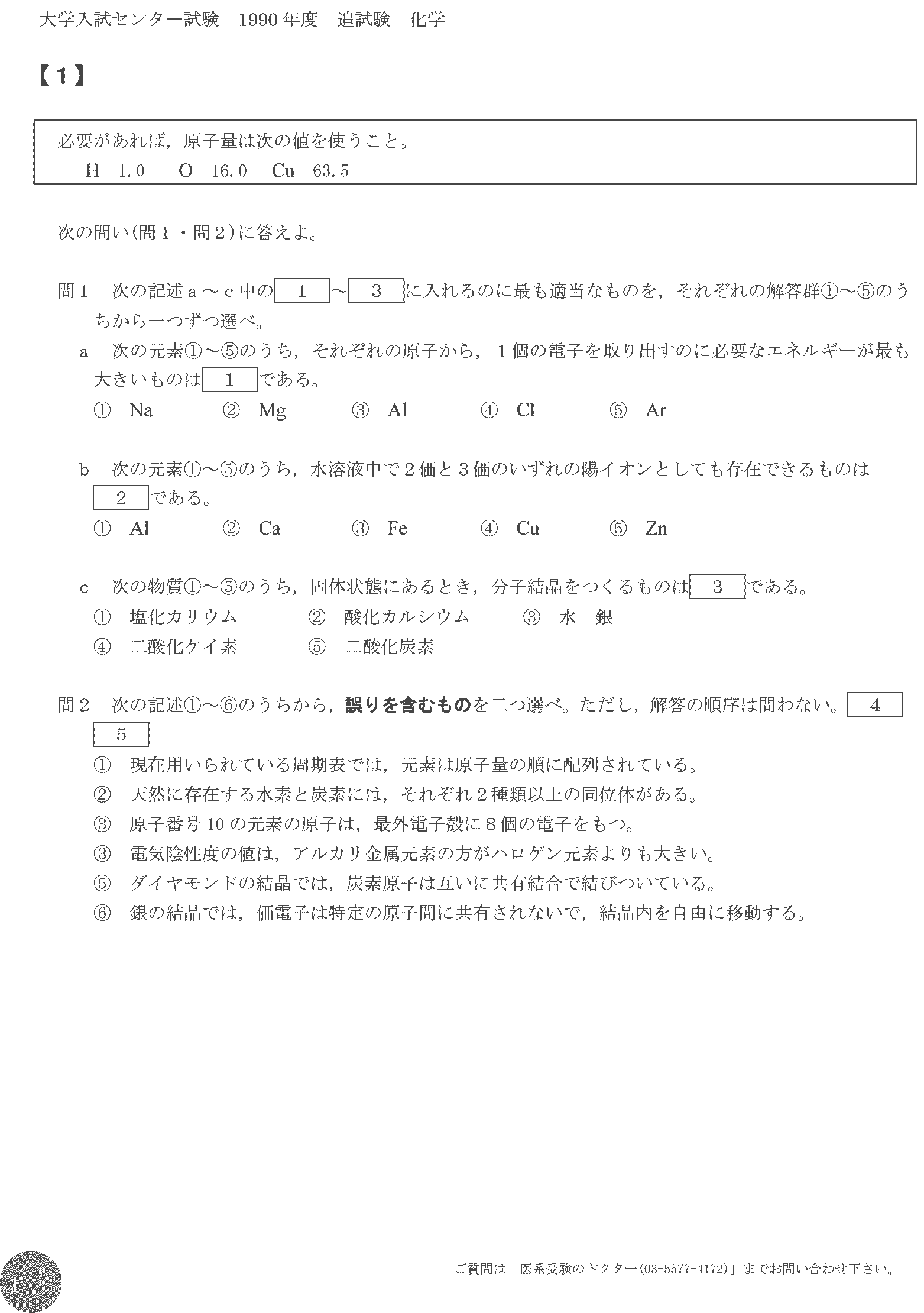 化学屋の呟き