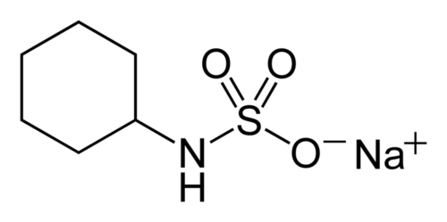 スルファミン酸Na 甘味料チクロ-Sodium-cyclamate-2D-skeletal.png