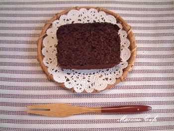 ヘルシーチョコレートケーキ