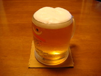 ジョッキ＋ビール