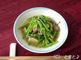 中国野菜とタラバ蟹肉の含め煮