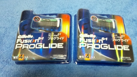 Gillette Fusion PROGLIDE（替刃）