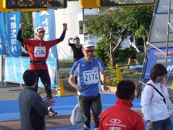 サロマ湖100kmフィニッシュ2