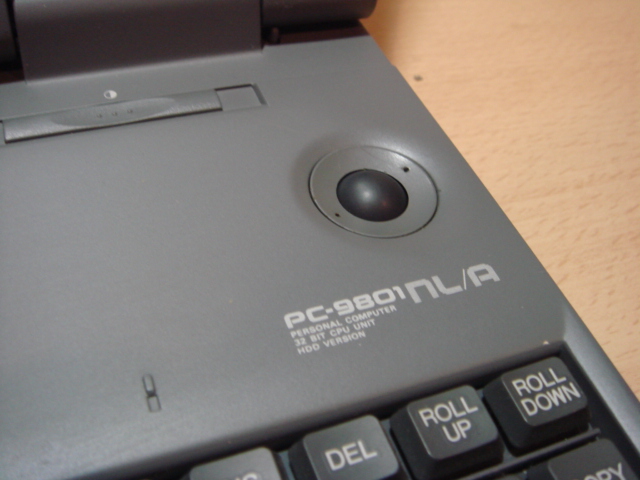 PC9801NL/A120 98NOTE LIGHT (NEC) 1994 | 古いハードに囲まれて since2011