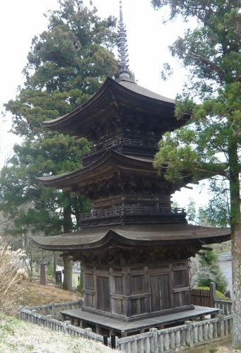 大法寺　三重塔