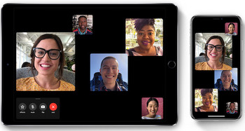 アップル「グループFaceTime」