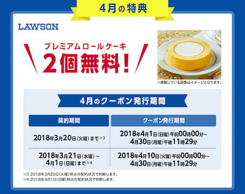 ドコモ「ハピチャン」の18年4月の特典