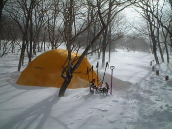 雪中キャンプｉｎ赤城