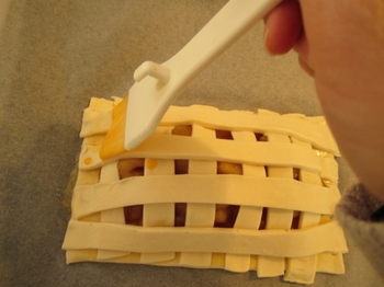 アップルパイの作り方③成型