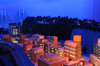 原鉄道模型博物館の横浜ジオラマ