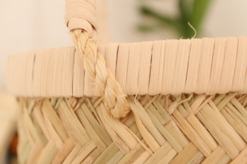 鳥越の竹細工の竹かごバッグ