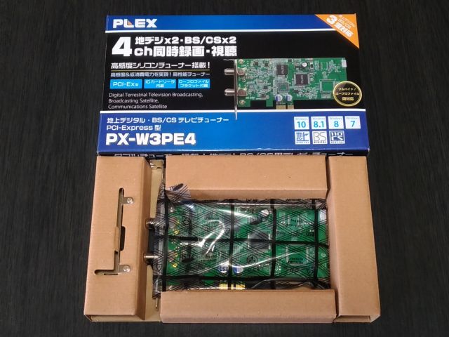 PLEX PX-Q3PE4 再確認予定 4+4チャンネルチューナーボード-