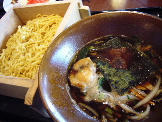 鮭と昆布とホタテの旨味つけ麺