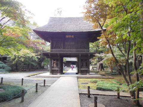 平林寺山門