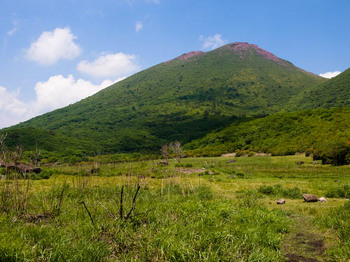 平治岳 from 坊ガツル