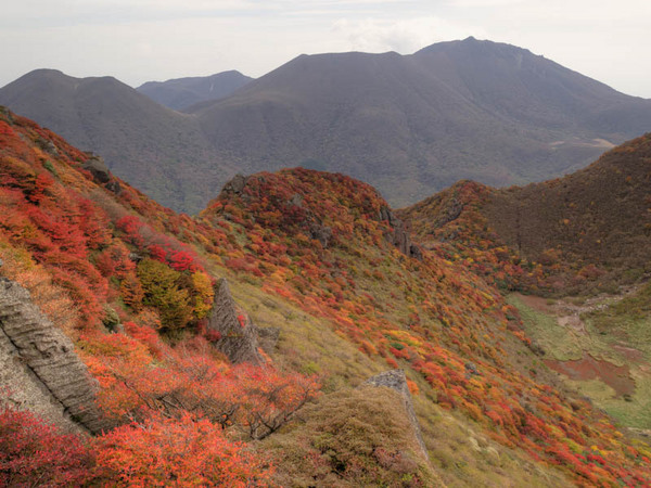 北峰より