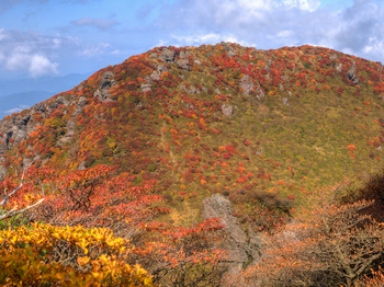 北峰の紅葉