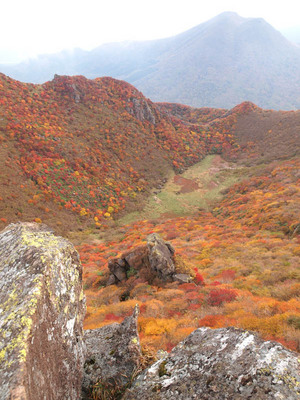 三俣山の紅葉