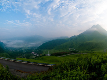 湯布院の朝