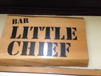 Bar　LITTLE CHIEF　看板