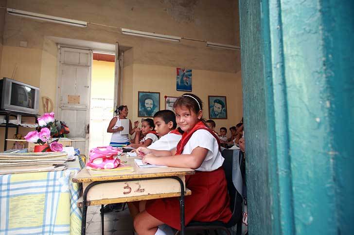 キューバの小学校