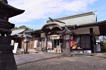 四山神社に参拝に行きました