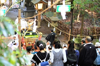 槵觸神社例大祭　御神幸行列