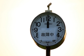 熊本テクノリサーチパーク　街頭時計