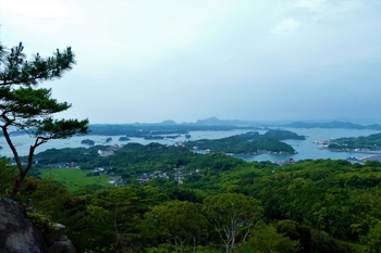 千巌山展望所からの景色