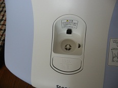 Panasonicスチームフットスパの給水ブロックを外したところ.jpg