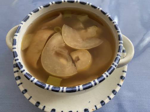 完熟胡瓜のスープ
