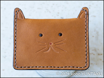 子猫のコインケース（手縫い）