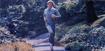 The Way We Were Robert Redford running