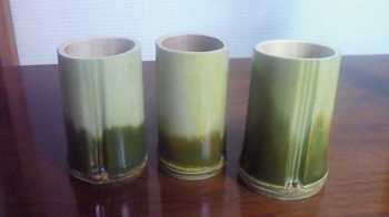 竹製のコップ
