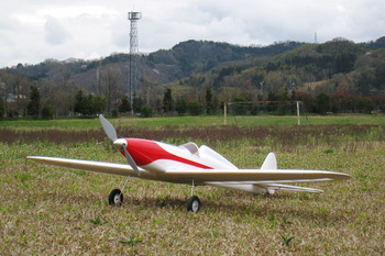 曇り空にスタンバイする Silky Wind 400S