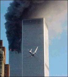 アメリカ同時多発テロ・WTC突入