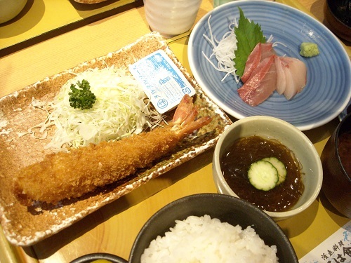 中部国際空港まるは食堂のセントレア定食