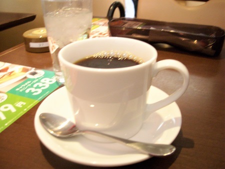 デニーズのホットコーヒー