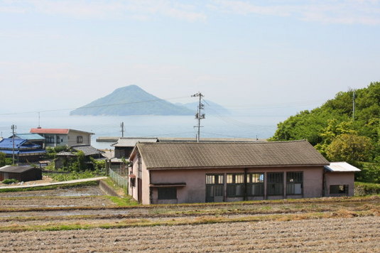 海辺の廃墟