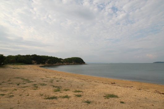 豊島の海岸