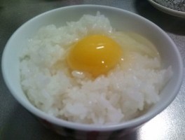 喜味の鶏子　卵ごはん準備.JPG