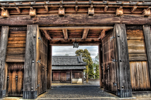 掛川城大手門(その２)