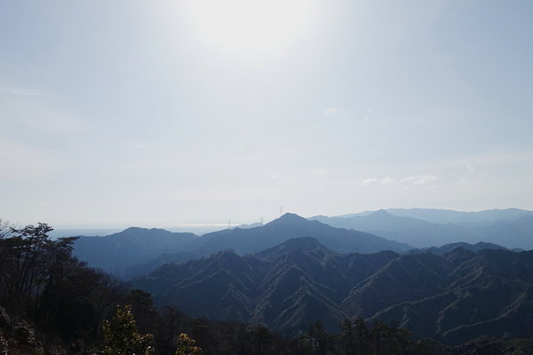 長峰尾根から