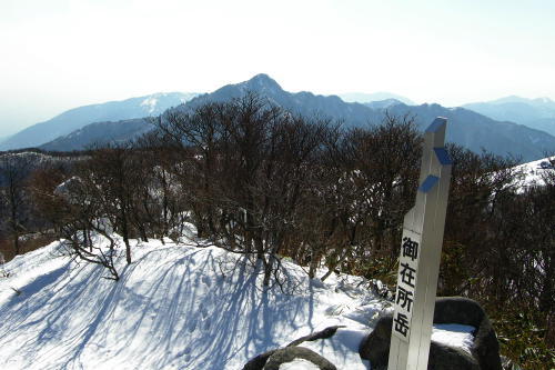 望湖台から鎌ヶ岳