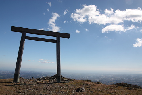 入道ヶ岳山頂