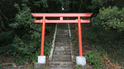 弁天島神社の鳥居