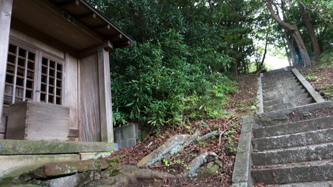 弁天島神社の階段