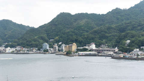 三津海水浴場方面