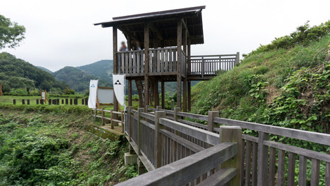 長浜城跡の櫓