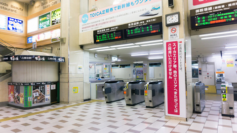 沼津駅改札